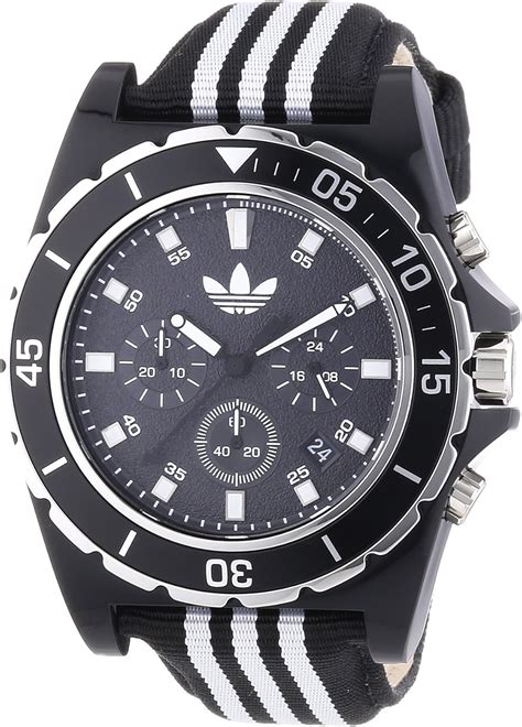 adidas uhr herren blau